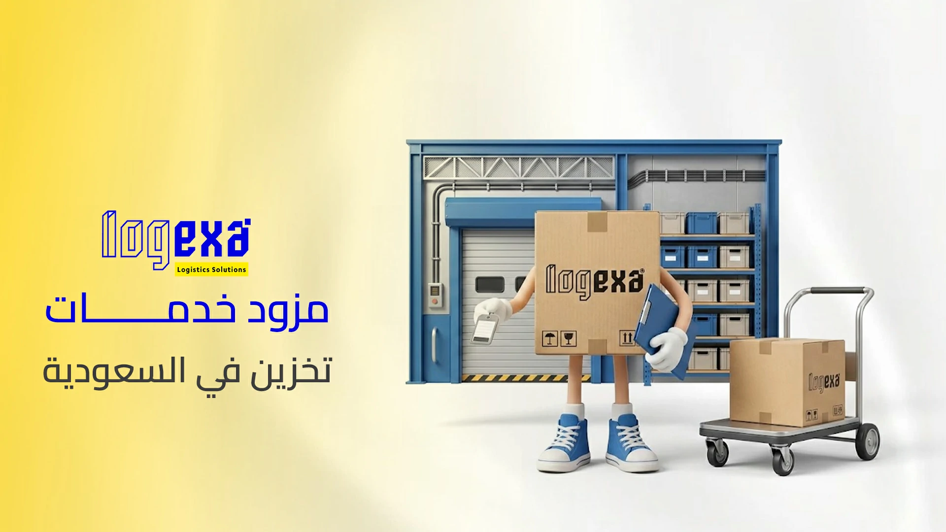أفضل مزود خدمات تخزين في السعودية | حلول تخزين مرنة من لوجيكسا